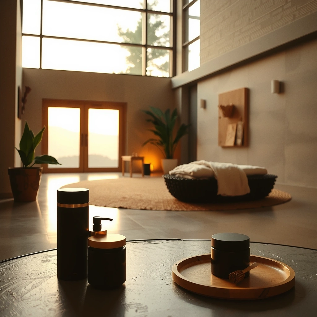 Natural wellness journey with premium ingredients